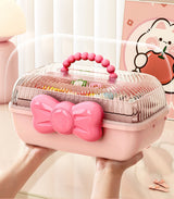 Caja organizadora de moño