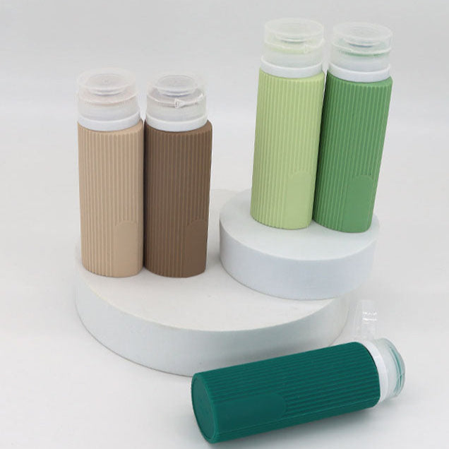 Set de botellas de viaje para cosméticos