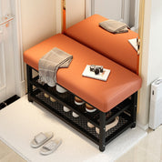 Banco organizador de zapatos con asiento