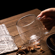 Taza doble vidrio transparente - Dressygt