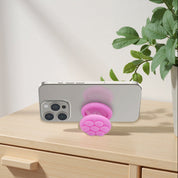 Soporte para celular tipo pop socket con ventosas