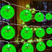 Tira de luces de El Grinch