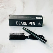 Dúo de marcador  y cepillo para barba