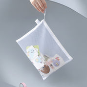 Cosmetiquera grande de micro malla