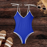 Traje de baño azul