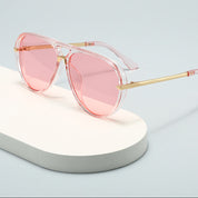 Lentes con diseño estilo aviador tonalidades pastel - Dressygt