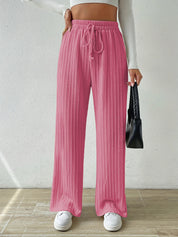 Pantalón casual con cintura elástica