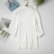 Blusa de cuello de tortuga básico