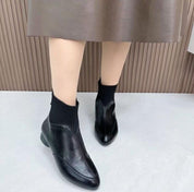 Botines de Mujer con Tacón Bajo
