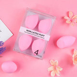 Set de 4  blenders esponjas rosa