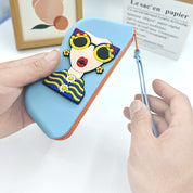 Case de silicona para lentes con diseño pop