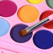 Paleta de pintura facial de 12 colores