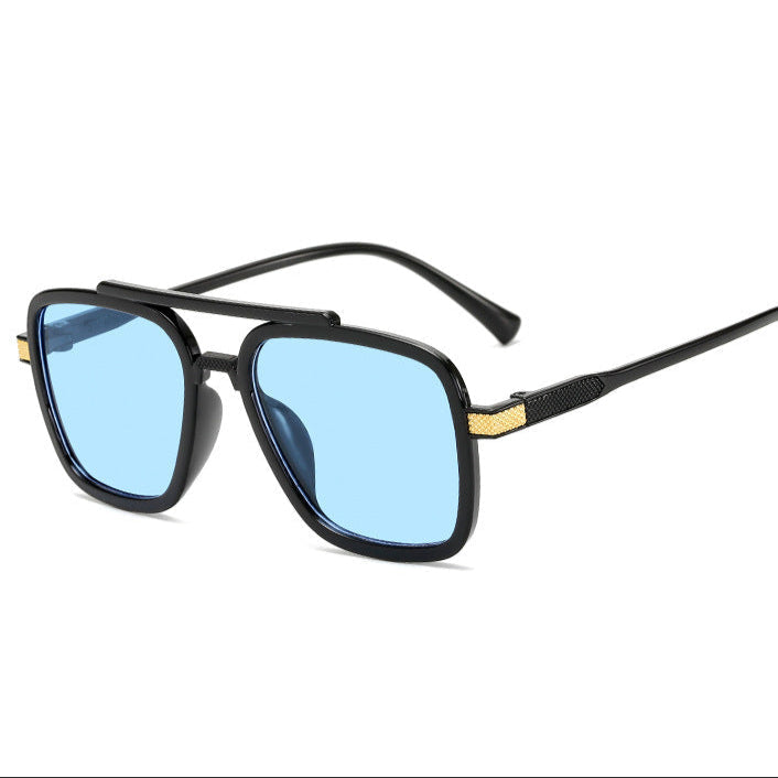 Lentes cuadrados de sol unisex