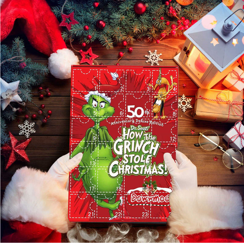 Calendario de Adviento del Grinch