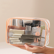 Cosmetiquera transparente