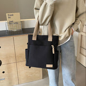 Tote bag con varios compartimentos