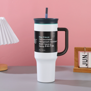 Termo de 40oz de acero inoxidable con agarrador - Dressygt