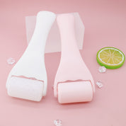 Ice roller facial para skincare