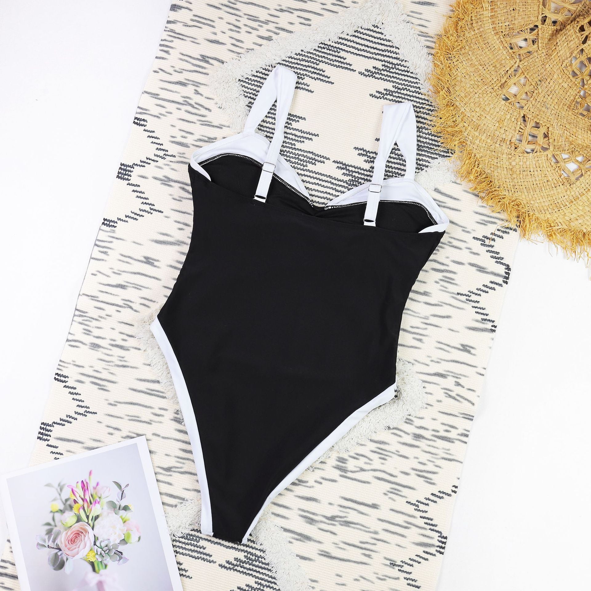 Traje de baño estilo retro color negro - Dressygt