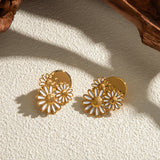 Aretes de margaritas