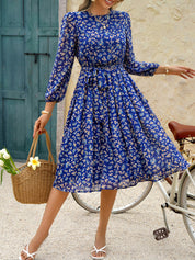 Vestido midi manga larga - Dressygt