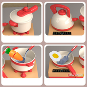 Juego de mini cocina - Dressygt