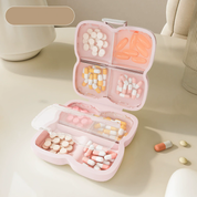 Pastillero en forma de flor