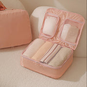 Bolsa de viaje plegable con separadores de malla