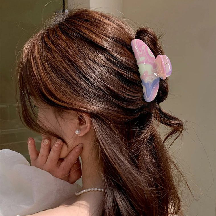 Set de pinzas para cabello marmoleadas - Dressygt