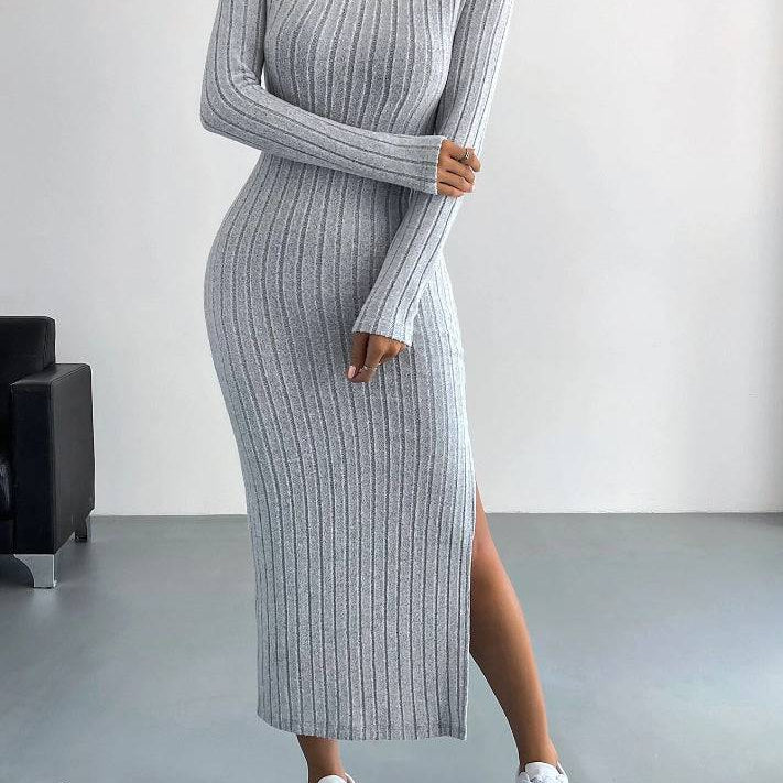Maxi dress con abertura