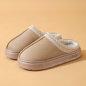 Pantuflas antideslizantes con forro de peluche