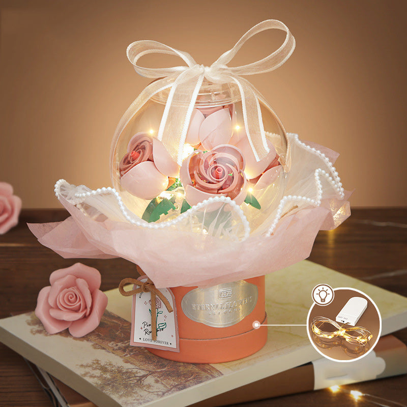 Bloques de construcción con diseño de flores - Dressygt