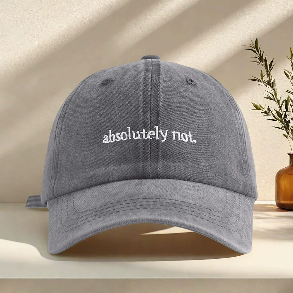 Gorra estilo retro "absolutamente no" - Dressygt