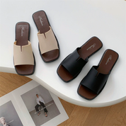 Sandalias de cuerina