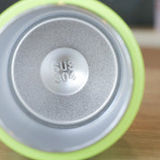 Mini tumbler de acero inoxidable con pajilla