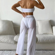 Traje de baño de tres piezas