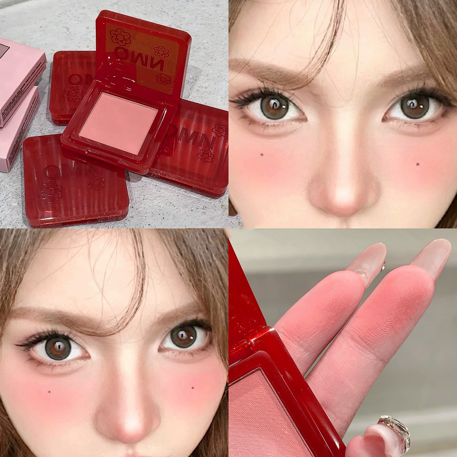 Blush en crema con efecto glow - Dressygt