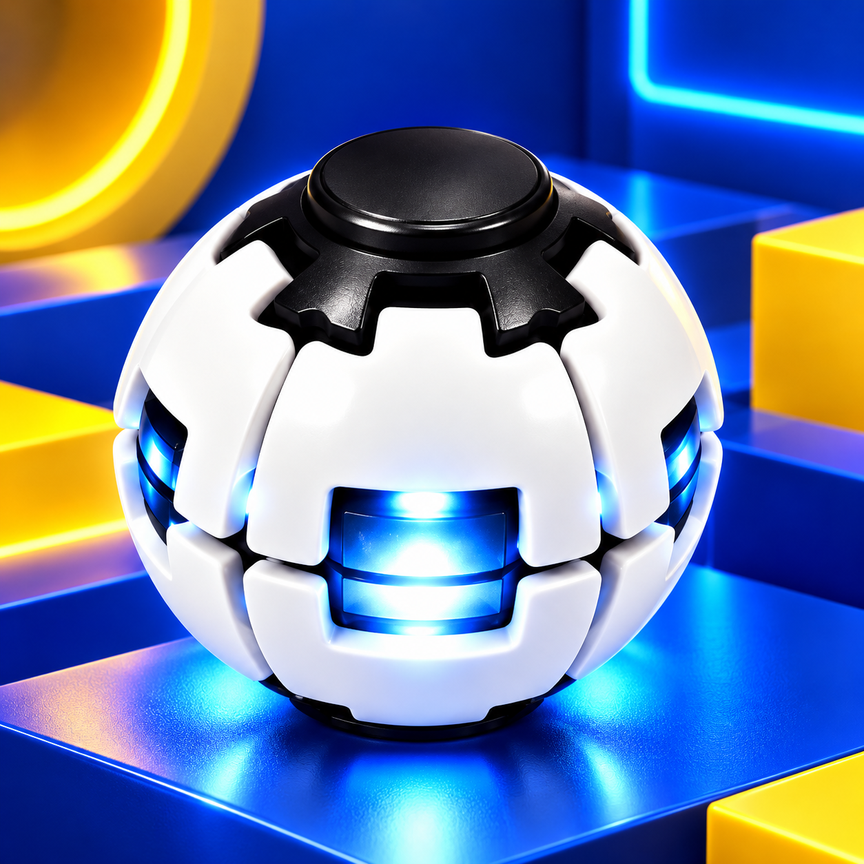 Spinner ball con luz