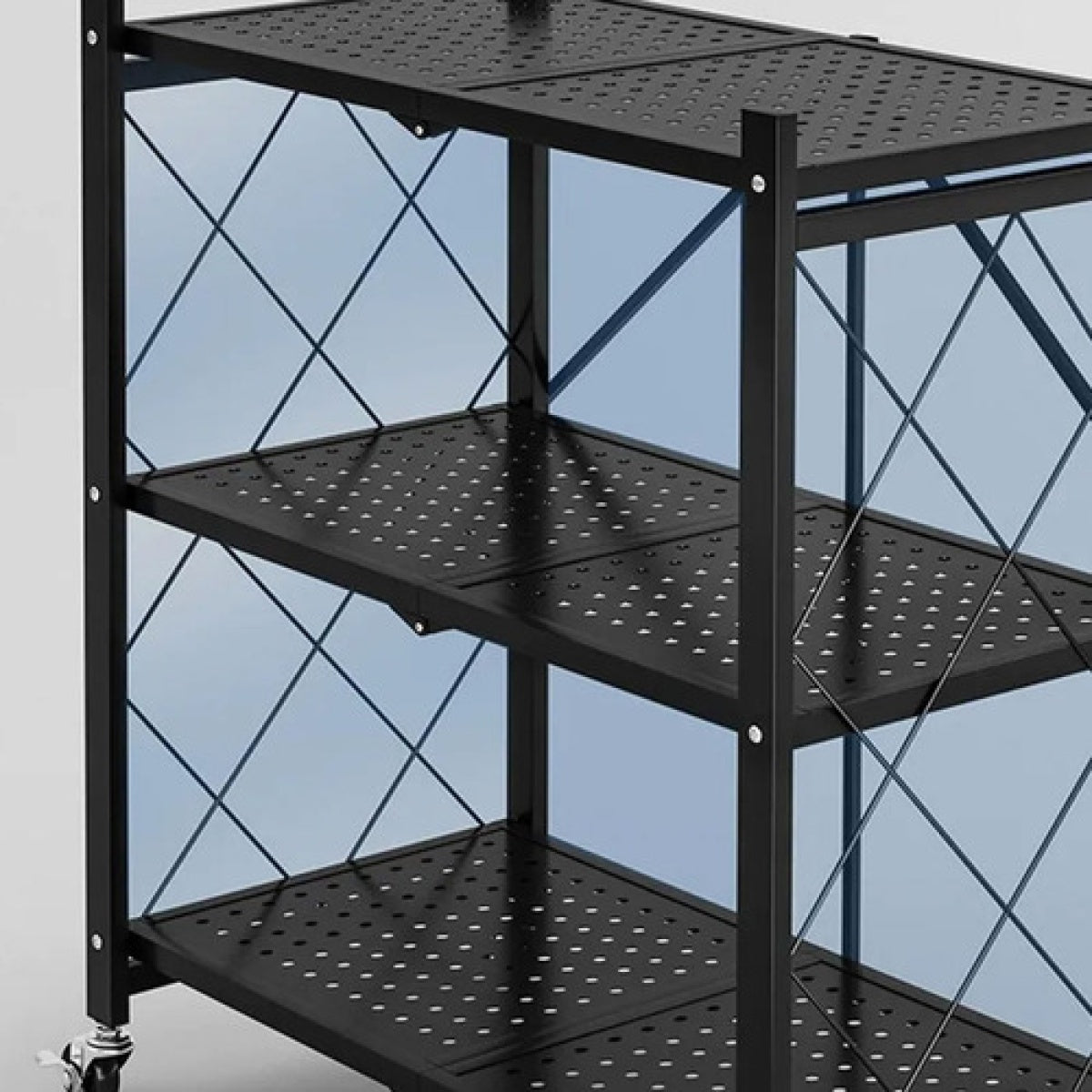 Carrito organizador de 3 niveles con ruedas - Dressygt
