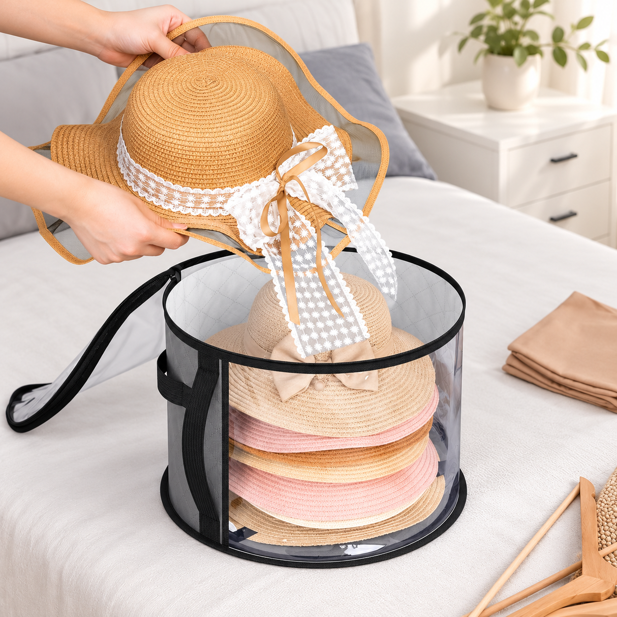 Bolsa organizadora para sombreros - Dressygt