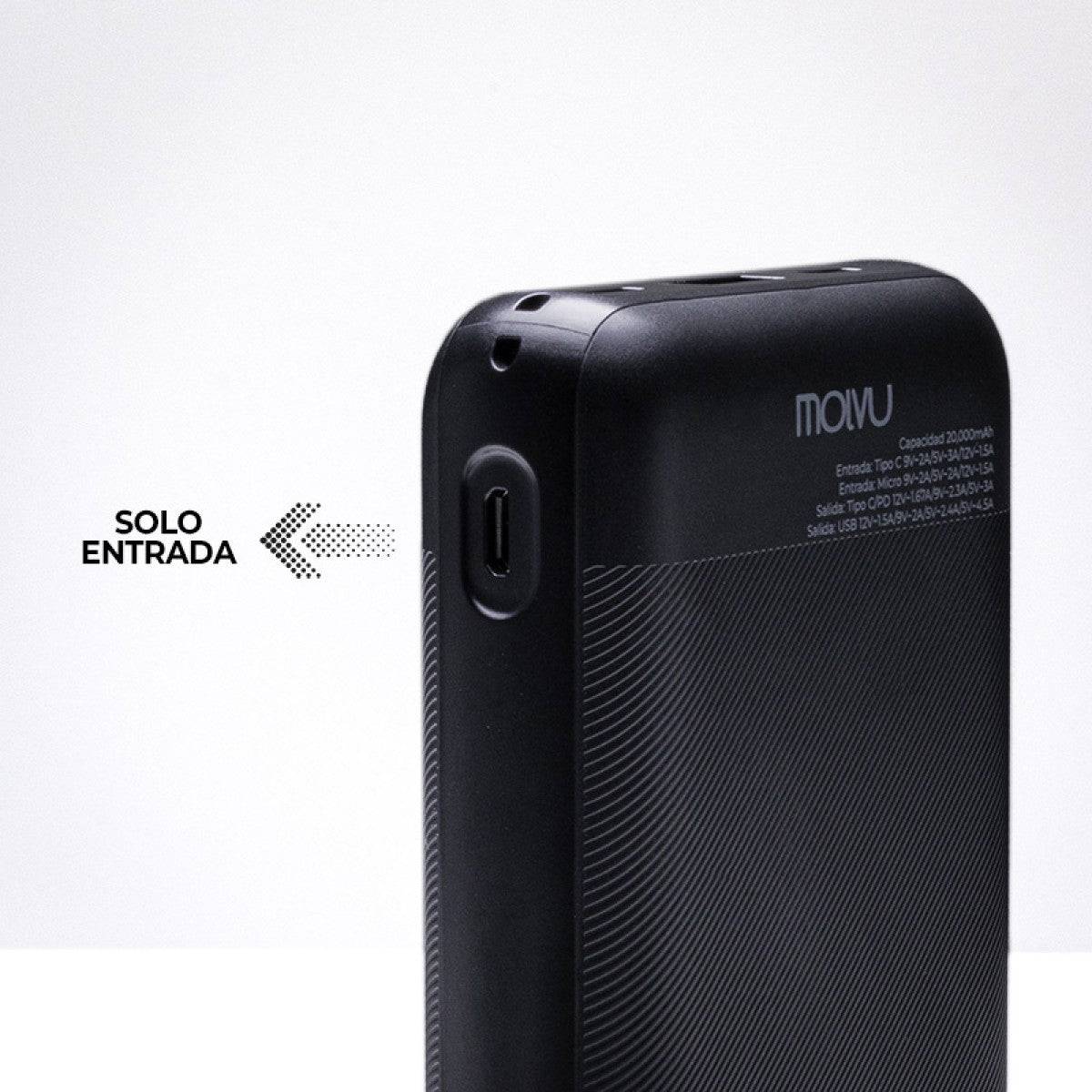 POWER BANK BOOST 20 de MOLVU