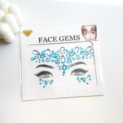 Sticker de gemas para rostro