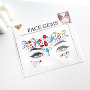 Sticker de gemas para rostro