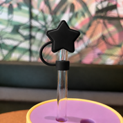 Protector de pajilla en forma de estrella