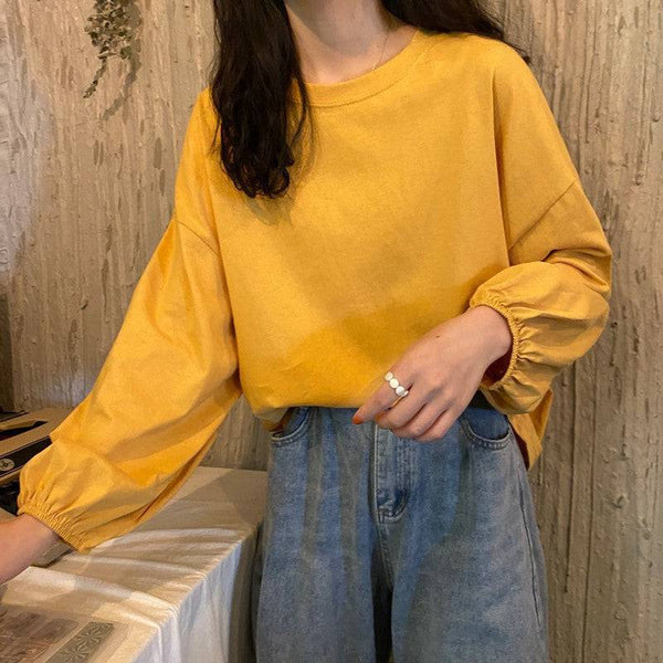 Blusa oversize semi-formar