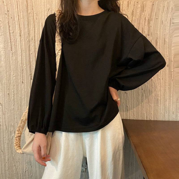 Blusa oversize semi-formar