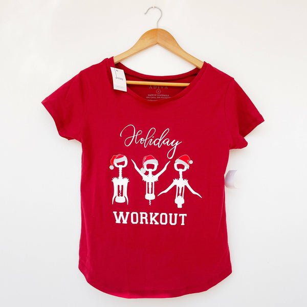 T-shirt  "HOLIDAY WORKOUT".