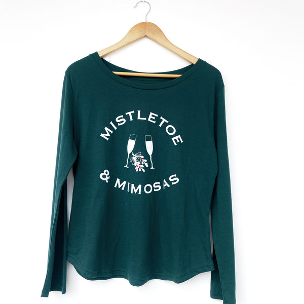 T-shirt "Mistletoe y Mimosas"