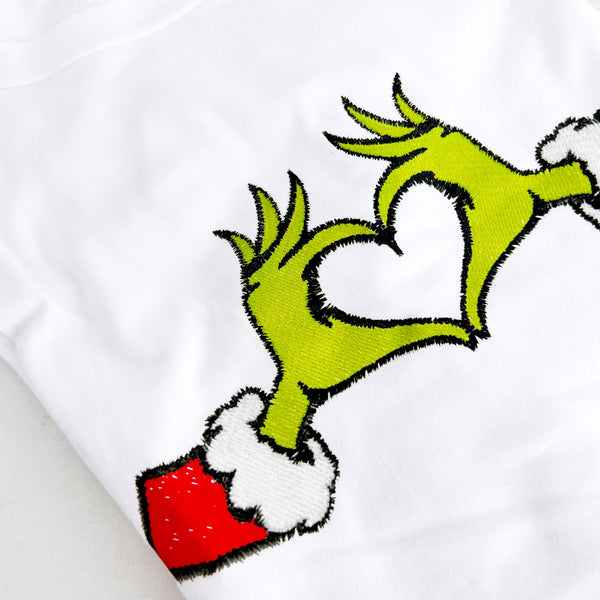 T-shirt navideña del GRINCH