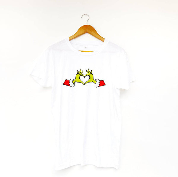 T-shirt navideña del GRINCH